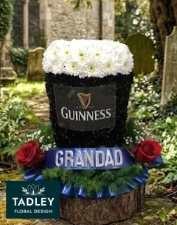 Pint Of Guinness Funeral Tribute