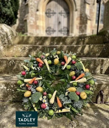 Vegetable Harvest Wreath