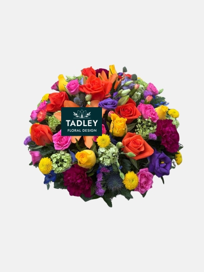 Posy Pad Bright Mixed Colours Large