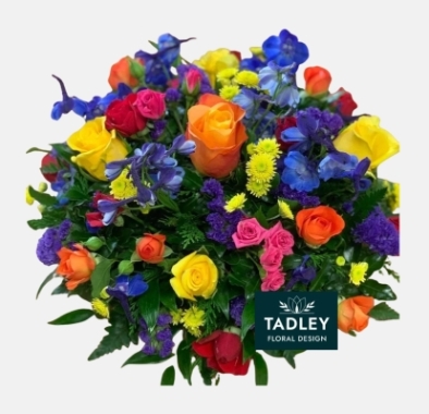 Posy Pad Bright Mixed Colours