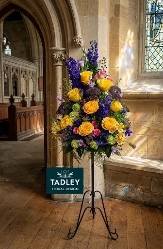 Country Pedestal Arrangement